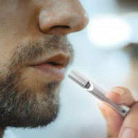 Fluier Dual Foarte Puternic pentru Arbitrii si Diverse Activitati in Aer Liber, din Aluminiu cu Inel pentru Chei, General Store, Argintiu