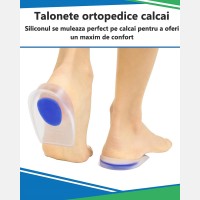 Suport din silicon gel, pentru calcaie