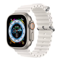 Curea de silicon pentru Apple Watch - Alb