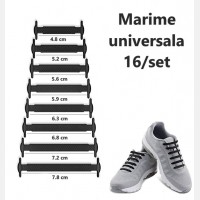 SIRETURI ELASTICE DIN SILICON, Negru