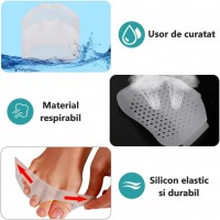 Pernute din silicon pentru protectia picioarelor
