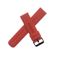 CUREA CEAS SILICON, COMPATIBILA CU SMARTWATCH HUAWEI WATCH GT 2 / 3 PRO, SAMSUNG GALAXY WATCH 46MM, FOSSIL, SAU ORICE CEAS CU LATIME CUREA 22 MM, Rosu