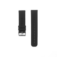 Curea ceas silicon, compatibila cu smartwatch Huawei Watch GT 2 / 3 PRO, Samsung Galaxy Watch 46mm, Fossil, sau orice ceas cu latime curea 22 mm, Negru