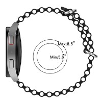 CUREA CEAS SILICON, COMPATIBILA CU HUAWEI WATCH GT 2 / 3 PRO, SAMSUNG GALAXY WATCH 46MM, FOSSIL, SAU ORICE CEAS CU LATIME CUREA 22 MM, Galben