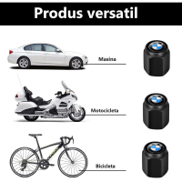 Cacele ventil - BMW - Negru