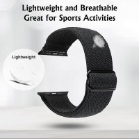 CUREA SPORT, APPLE WATCH, NYLON, NEGRU