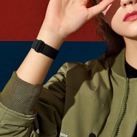CUREA SPORT, APPLE WATCH, NYLON, NEGRU