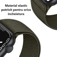 CUREA SPORT, APPLE WATCH, NYLON, KakI