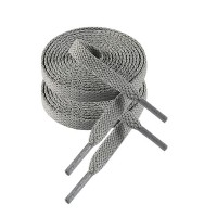 SRETURI PLATE DIN BUMBAC, MARIME UNIVERSALA, 100 CM, Gri