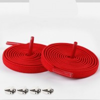SIRETURI ELASTICE FARA LEGARE CU CLIPS METALIC, Rosu